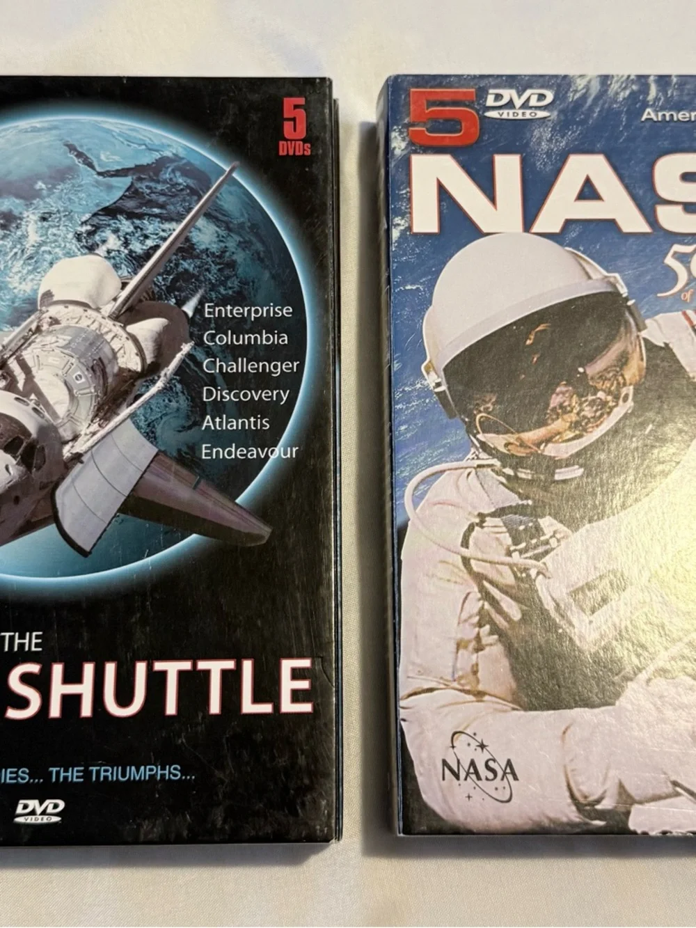 Documentary DVD History Of The Space Shuttle & NASA 50 Years Space Exploration